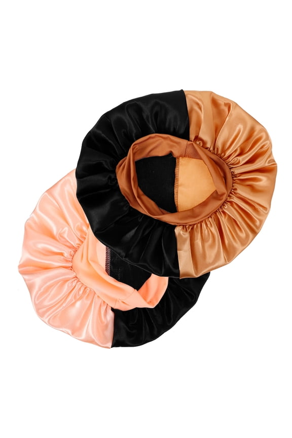 Women's Breathable Elastic Sleep Cap, Comfortable Nighttime Hat, Assorted Colors for Restful Sleep