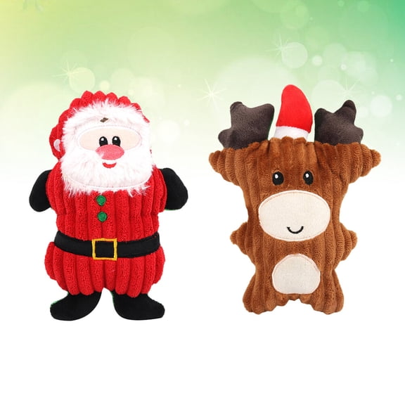 LOLIPPYY 2Pcs Cute Pet Supplies Assorted Color Sound Making Pet Toys Indoor Playtime