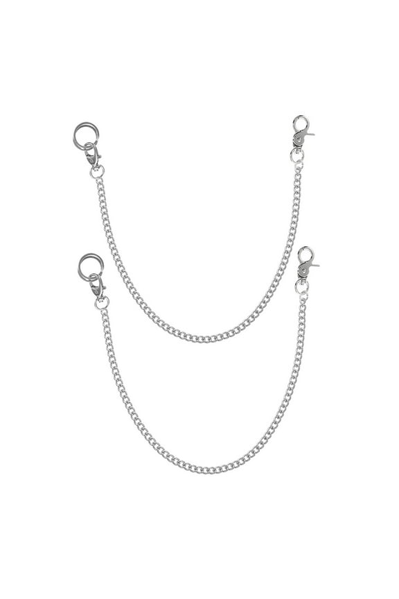 2Pcs Decorative Jeans Chain Lightweight Portable Durable Hanging Chain