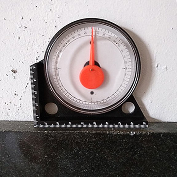 LOLIPPYY 2Pcs Digital Inclinometer Black for Woodworking Construction and Tile Fixing