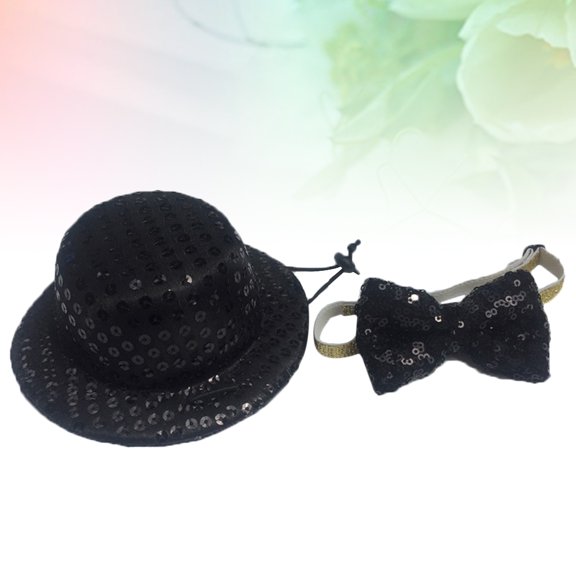 LOLIPPYY 2Pcs Dog Accessories for Small Dogs Black Cloth Comfortable Wear for Weekend Parties