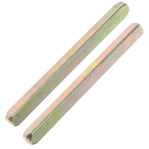 LOLIPPYY 2Pcs Door Handle Replacement Spindle Bar Iron Material for Antique Style Door Hardware Use