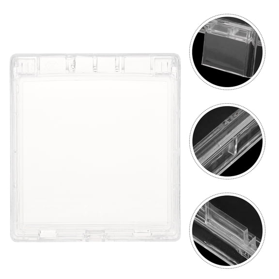 LOLIPPYY 2Pcs Doorbell Rainproof Cover Plastic Protectors for Garden Use