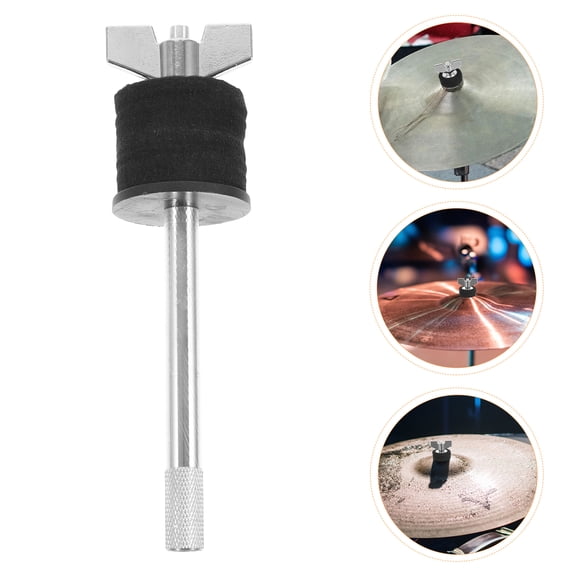 LOLIPPYY 2-Pack Double Layer Cymbal Holder Attachments Compatible with Various Drum Splash Cymbal Mounts for Drummers