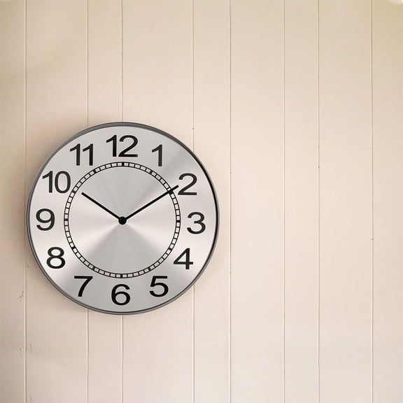 LOLIPPYY 2Pcs Durable Aluminum Clock Face for DIY Clock Repair Easy Installation Assorted Colors