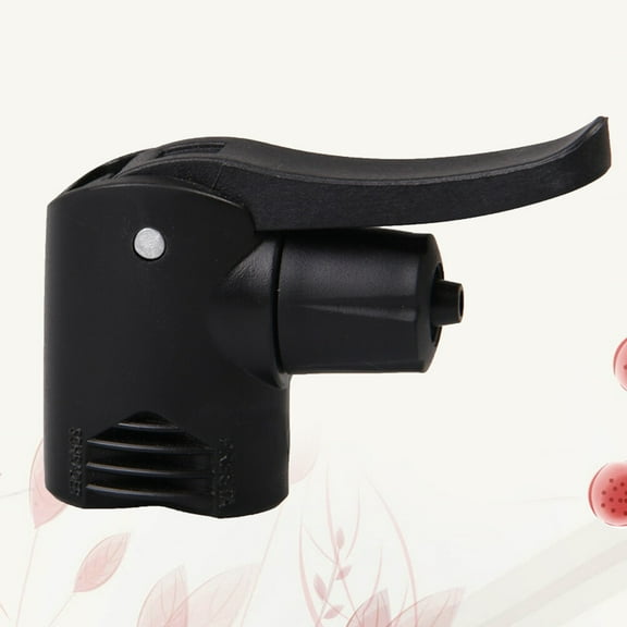 LOLIPPYY 2Pcs Durable Black Tire Inflator Connector Compatible with French and Us Air Pumps