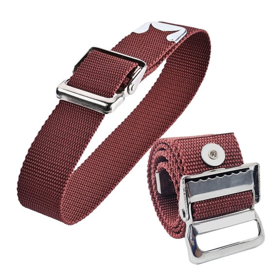 LOLIPPYY 2Pcs Durable Nylon Drywall Stilts Foot Straps Adjustable Fixing Bands for Stable Support
