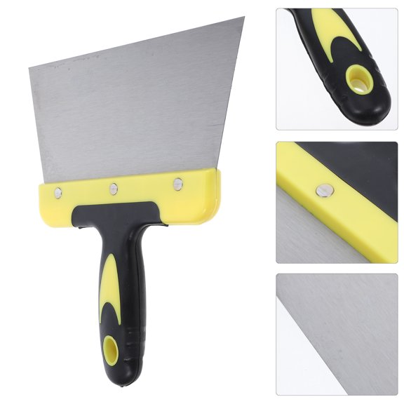 LOLIPPYY 2Pcs Durable Stainless Steel Bird Cage Scraper with Wide Head for Quick Droppings Removal