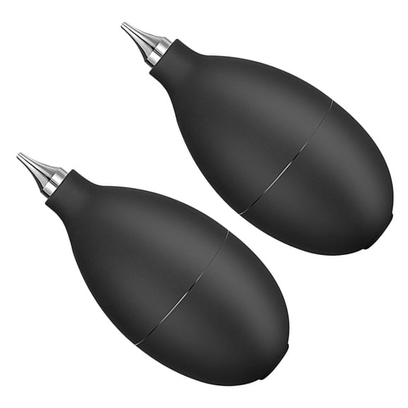 LOLIPPYY 2-Pack Professional Dust Removal Air Blower for Camera Lens and Sensor Cleaning, Black