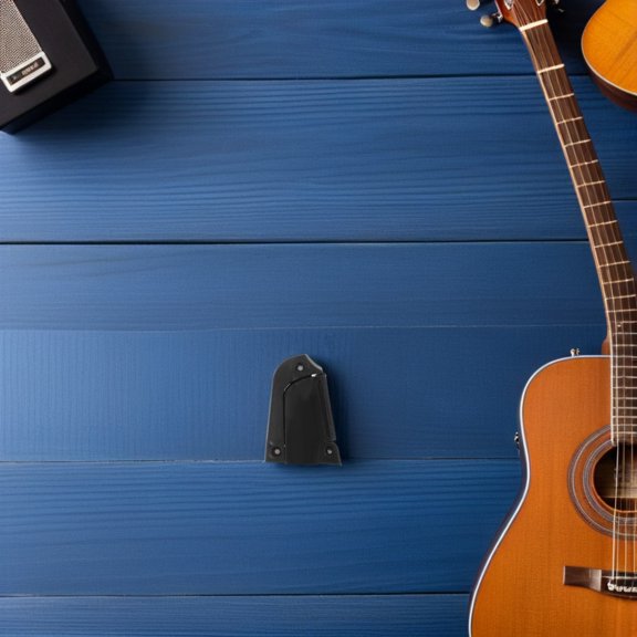 LOLIPPYY 2Pcs Electric Guitar Metal Truss Rod Cover Black Replacement Plate for Professional Guitar Maintenance