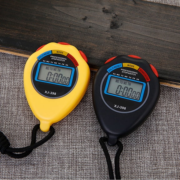 LOLIPPYY Professional Electronic Stopwatch Timer with Dual Channel 2 Pcs