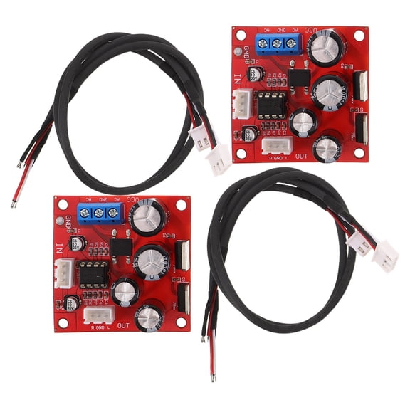 LOLIPPYY 2-Pack External Phono Preamp for Turntables with High Boost and Universal Audio Compatibility