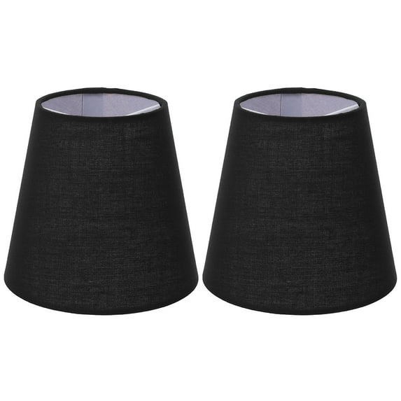 LOLIPPYY Set of 2 Fabric Drum Lampshades, Lamp Shade Covers for Table, Pendant, and Floor Lamps