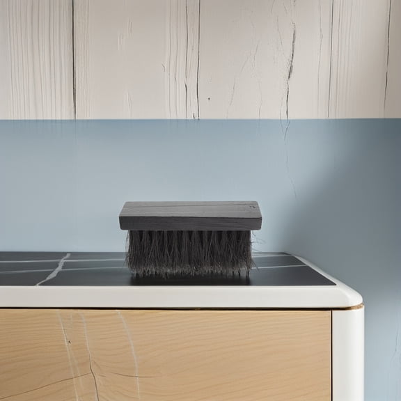 LOLIPPYY 2Pcs Fire Pit Cleaner Fireplace Maintenance Brush For Villa Maintenance Black Plant Brown