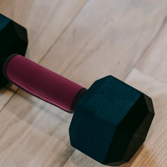 LOLIPPYY 2Pcs Fitness Supply Dumbbell Handle Pads Barbell Sleeve Anti Slip Pull Up Bar Covers