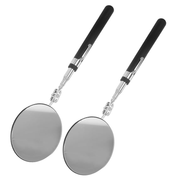 LOLIPPYY 2Pcs Flexible Telescoping Auto Inspection Mirror for Engine and Underbody