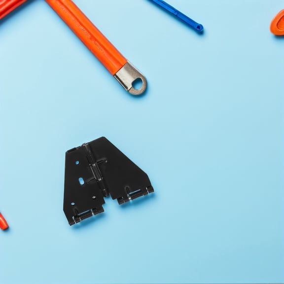 LOLIPPYY 2Pcs Furniture Folding Table Hinges Black with Heavy Duty Butterfly Leaf and Spring Mechanism