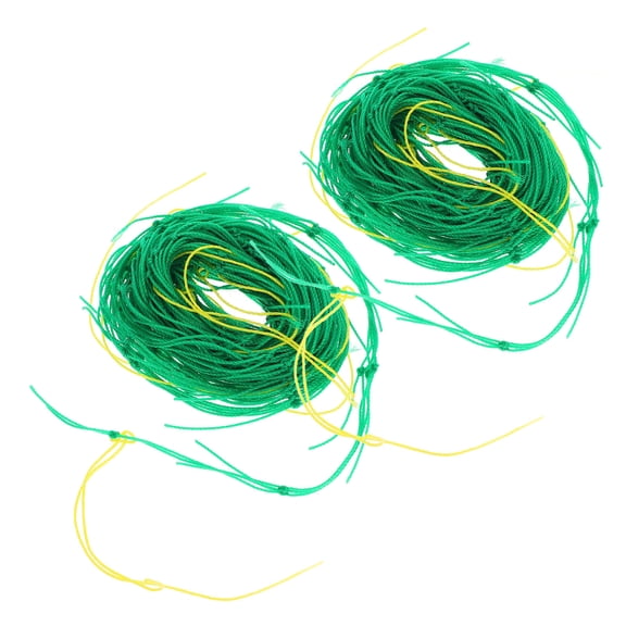 LOLIPPYY 2Pcs Green Runner Bean Netting Garden Trellis Net for Climbing Plants Vine Support