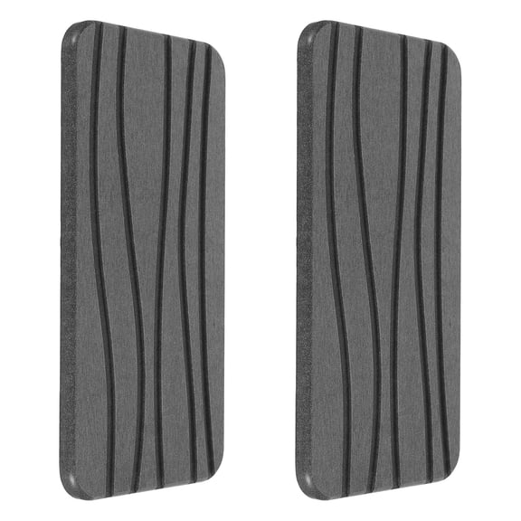 LOLIPPYY 2-Pack Grey Absorbent Stone Trays for Bathroom and Kitchen Countertops, Quick Drying and Protectors