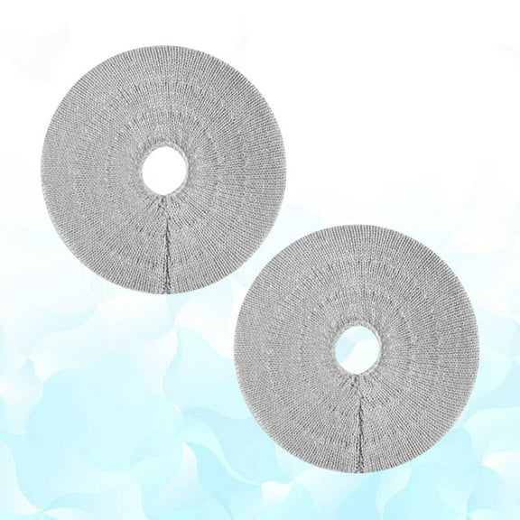 LOLIPPYY 2Pcs Grey Headphone Cover Made of Premium Breathable Material for Earphone Use Compatible with Solo Headsets