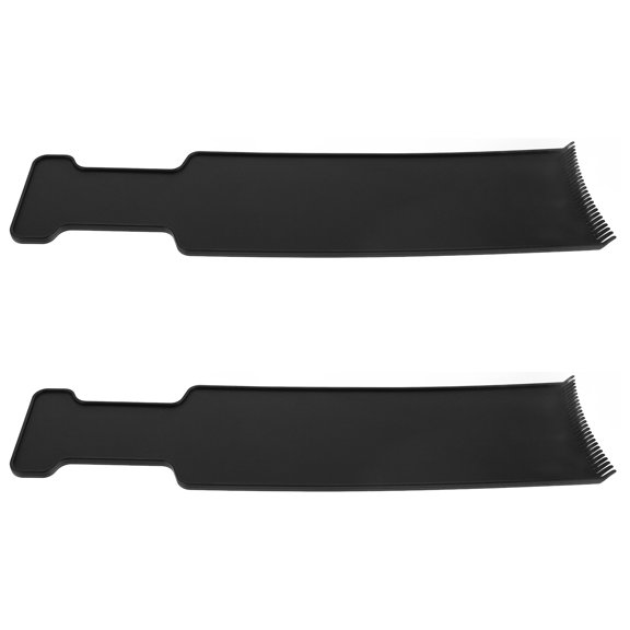LOLIPPYY 2Pcs Hair Coloring Plastic Board and Foiling Comb for Salon and Home Hairdressing