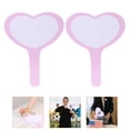 thumbnail image 1 of LOLIPPYY 2Pcs Handheld Pink Whiteboards Reusable Marker Boards for Classroom and Office Use, 1 of 8