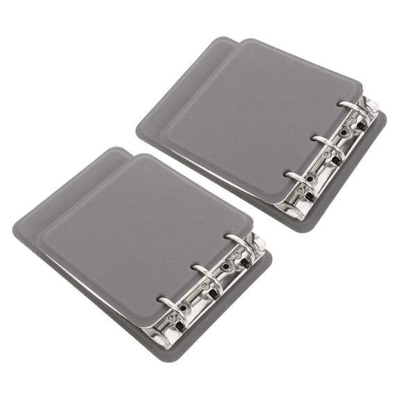 LOLIPPYY 2 Pack Small Pocket Memo Pads, Gray Top Notebooks for Quick Notes, Travel, Office and Daily Use