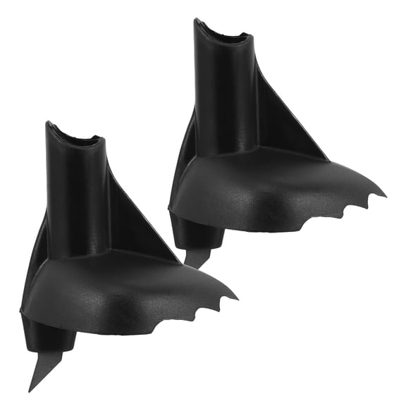 LOLIPPYY 2Pcs Hiking Pole Rubber Tips Replacement for Trekking Poles with Enhanced Grip and Comfort
