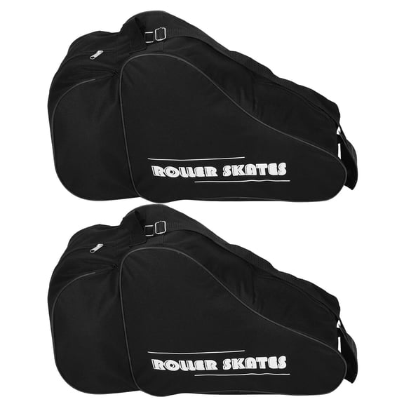 LOLIPPYY 2-Pack Skates Storage Bag with Shoulder Strap, Roller Skate Organizer Carry Case
