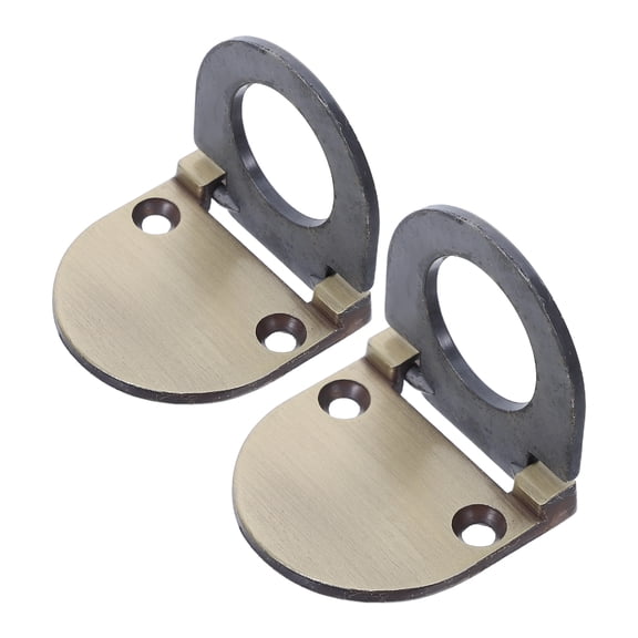LOLIPPYY 2-Pack Invisible Recessed Cabinet Handles with Embedded Design for Modern Furniture, Sleek Concealed Pulls