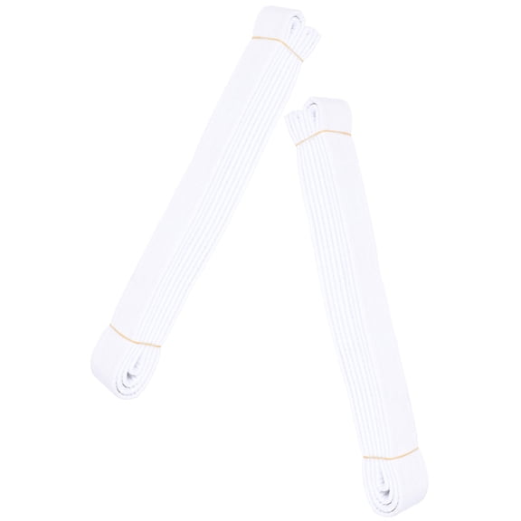 LOLIPPYY 2Pcs Karate Training Belt Comfortable Waist Wrap Fit for Martial Arts Taekwondo and Kickboxing