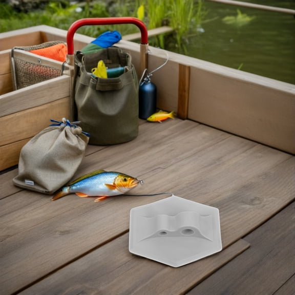 LOLIPPYY 2-Pack Kayak Motor Support Brackets in Dark Grey, Motor Mount Holders for Inflatable Boats with UV