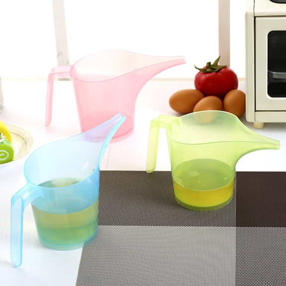 LOLIPPYY 2Pcs Kitchen Measuring Cup with Long Spout and Scale for Precise Liquid Pouring