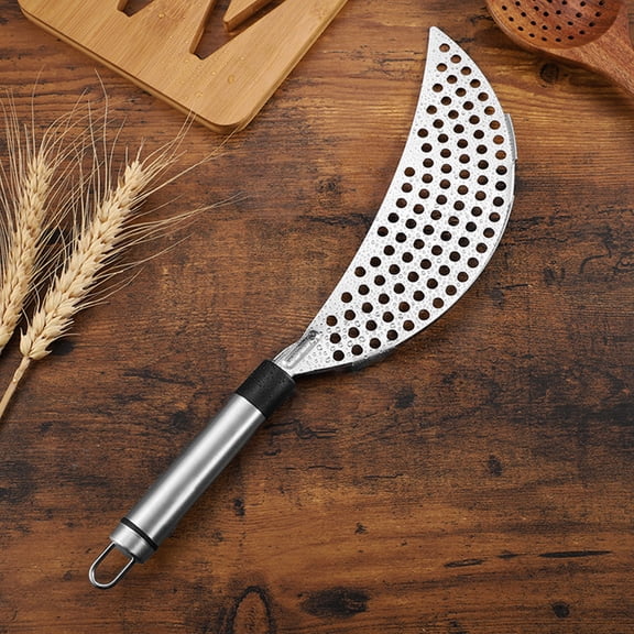 LOLIPPYY 2-Pack Kitchen Pot and Pan Strainers with Stainless Steel Mesh and Ergonomic Comfortable Handles