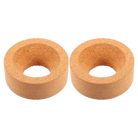 LOLIPPYY 2-Pack Laboratory Flask Cork Stoppers with Stand, Synthetic Anti- Material for Lab Research Use
