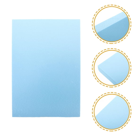 LOLIPPYY 2Pcs Lightweight Blue Foam Sheets Easy to Cut and for DIY Crafts