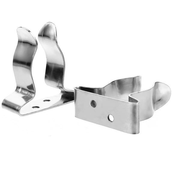 LOLIPPYY 2-Pack Lightweight Stainless Steel Holder Clips for Kayak Accessories