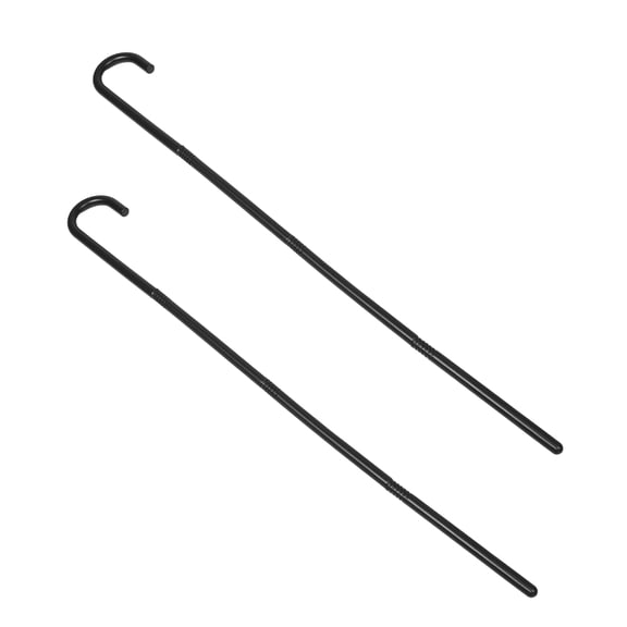 LOLIPPYY 2-Pack Lightweight Plastic Dance Canes, Jazz Performance Walking Stick Props for Cosplay, Stage Shows, Parties and Events