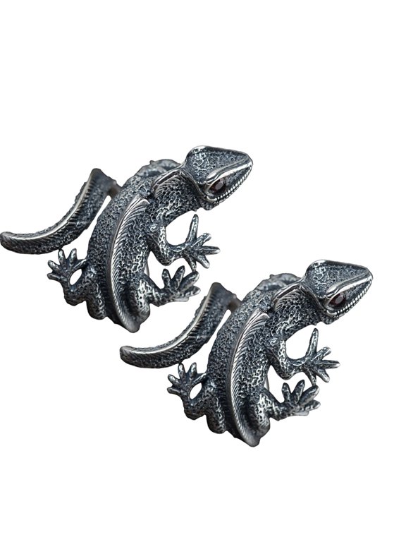 2Pcs Lizard Ring For Teens Vintage Copper For Casual Occasions