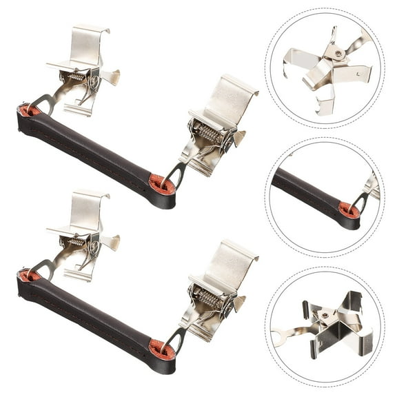 LOLIPPYY 2Pcs Metal Canvas Frame Separating Clips for Oil Painting and Wet Canvas Carrying with Professional Design