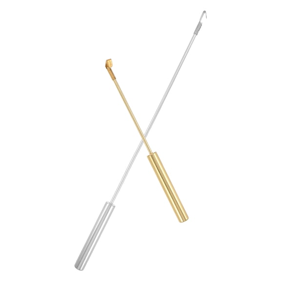 LOLIPPYY 2-Pack Metal Clock Pendulum Replacement with Cylinder Design for Accurate Wall Clock Repair and Maintenance