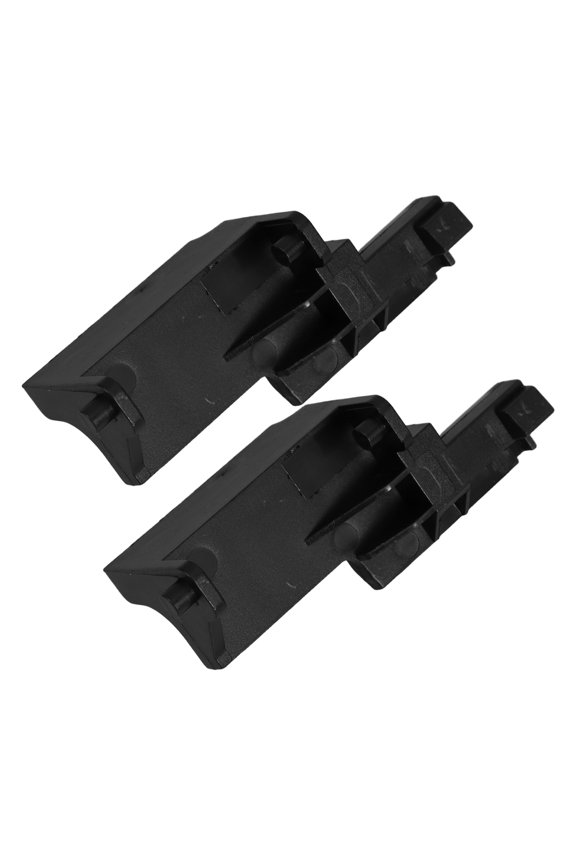 2Pcs Microwave Door Stay Switch Buckle Black for Kitchen Oven Replacement