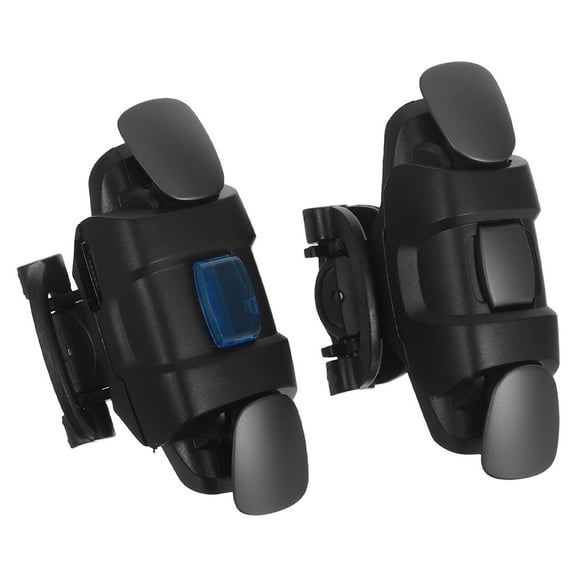 LOLIPPYY 2Pcs Mobile Game Triggers for Phones and Tablets Black Gaming Controllers Enhanced Control