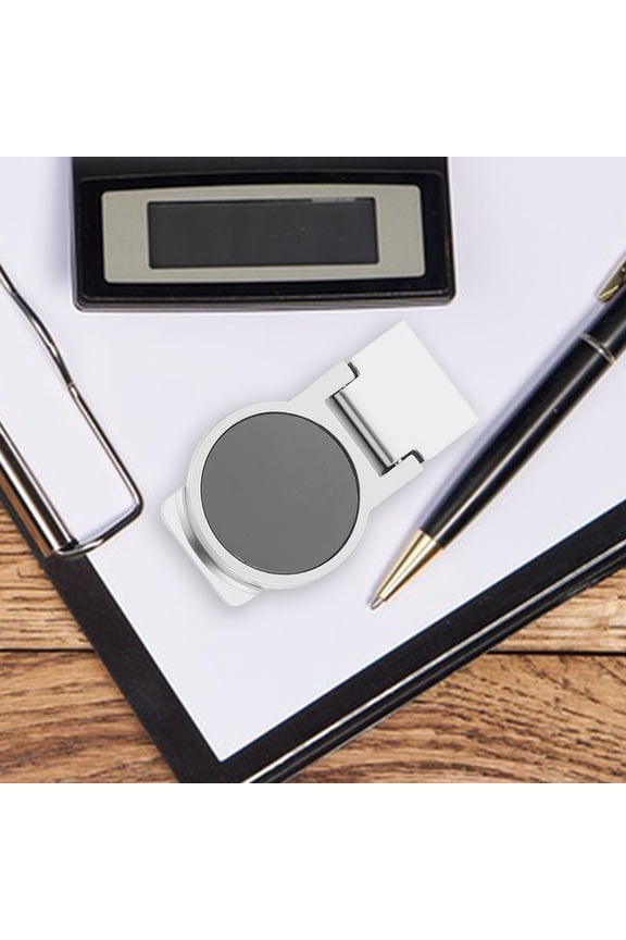 2Pcs Money Clip for Men Front Pocket Clip with Minimalist Round Design