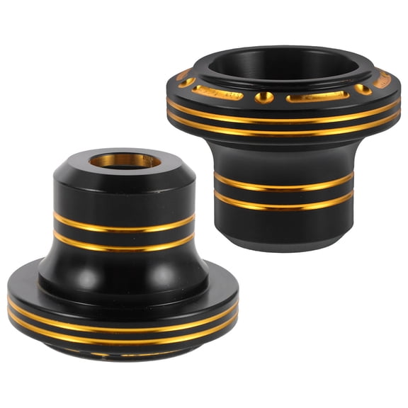 LOLIPPYY 2-Pack Aluminum Motorcycle Fork Frame Sliders Front Wheel