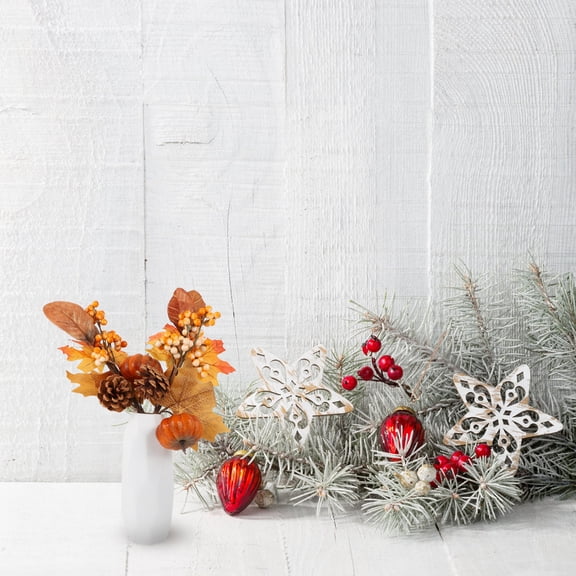LOLIPPYY Vivid Plant Decor Multi Color Maple Leaf Fake Plant Wedding Prop
