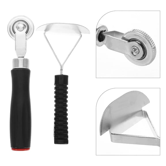 LOLIPPYY Car Tire Repair Kit, Metal and Plastic Tools, 2 Pieces for Convenient Auto Tire Fixing
