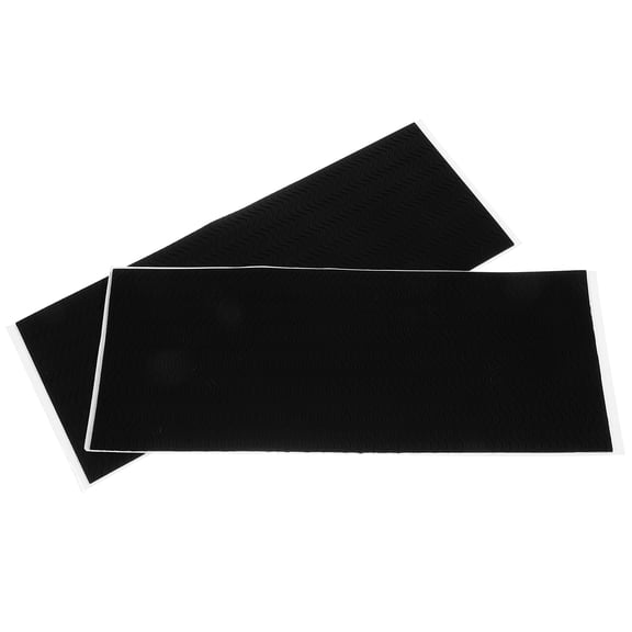 LOLIPPYY 2-Pack Black Non- PVC Shoe Grips Anti-Skid Traction Pads for Walking Safety and Stability