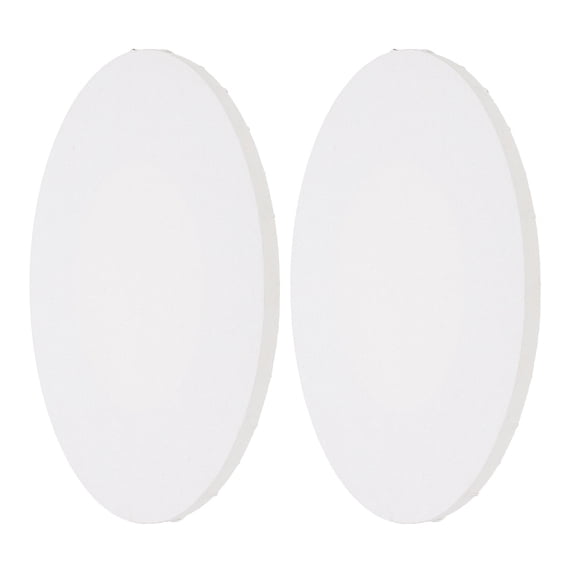 LOLIPPYY 2-Pack Wooden Frames with Blank White Cotton Canvas for Home Art and Painting Projects