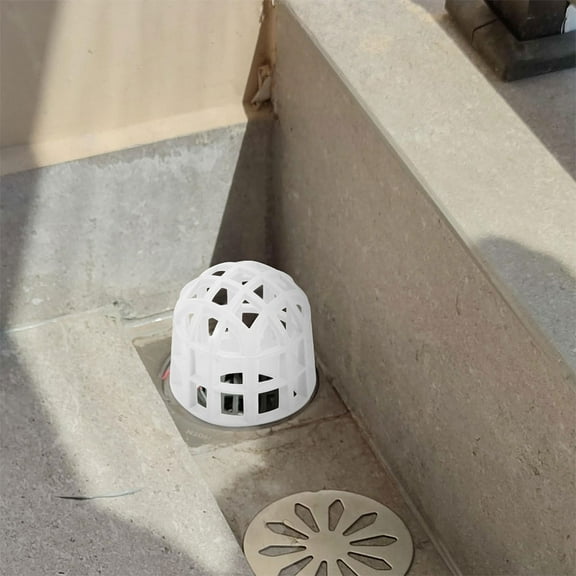 LOLIPPYY 2-Pack White PVC Gutter Downspout Guards, Plastic Covers for Smooth Water and Effective Blockage Prevention